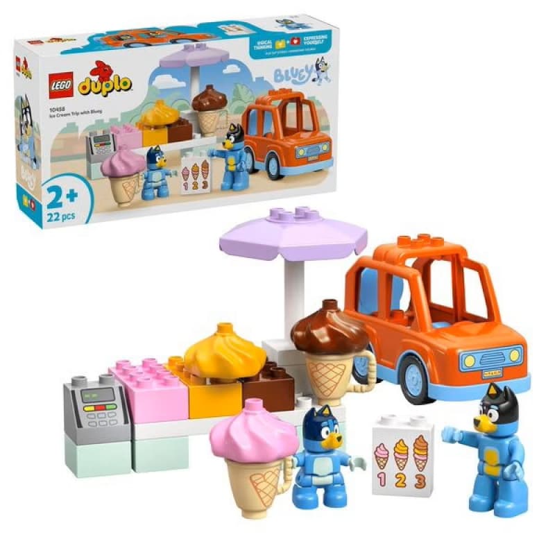 Blu 10458 Marchand Glace, briques lego duplo 25-10