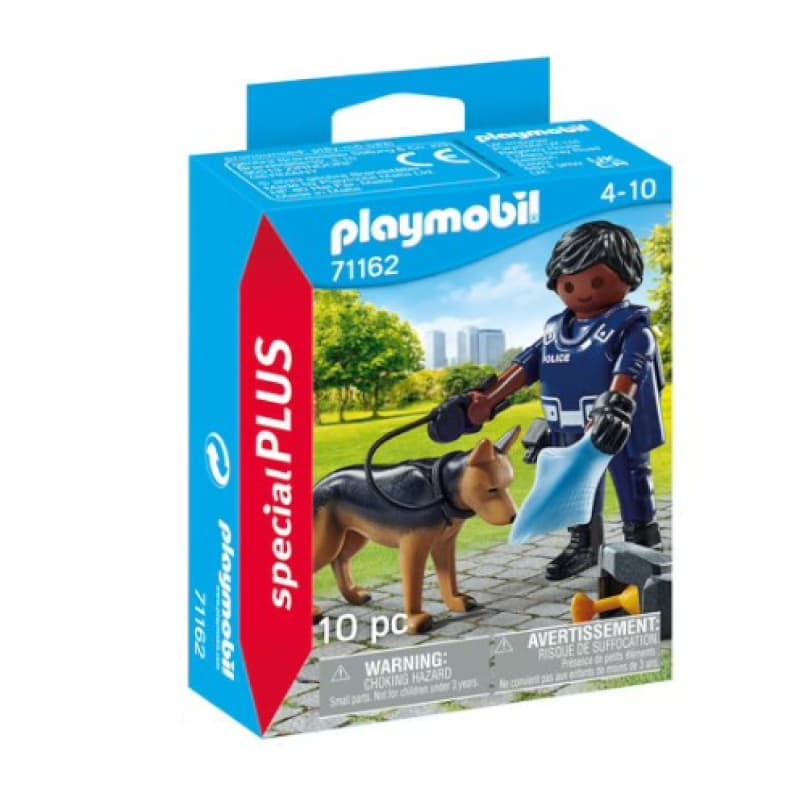 71162 Policier Chien Rech, impulse playmobil 25-10
