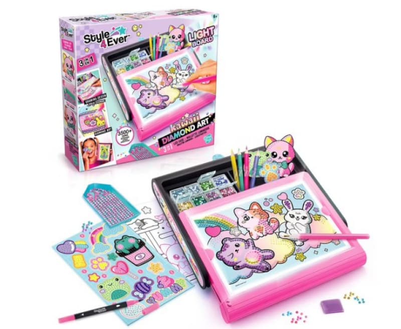Diamant'art 3en1 Kawaii, non style for ever canal toys 25-10