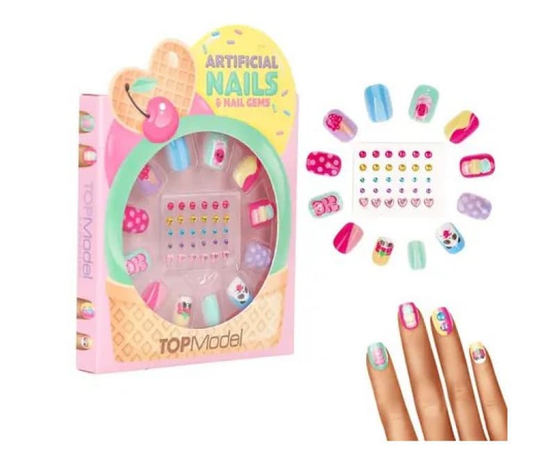 Top Model Kit d'Ongles Artificiels, topmodel