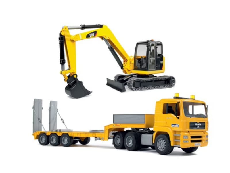Cam Transp Man Pelle Mg, non tp bruder 25-10