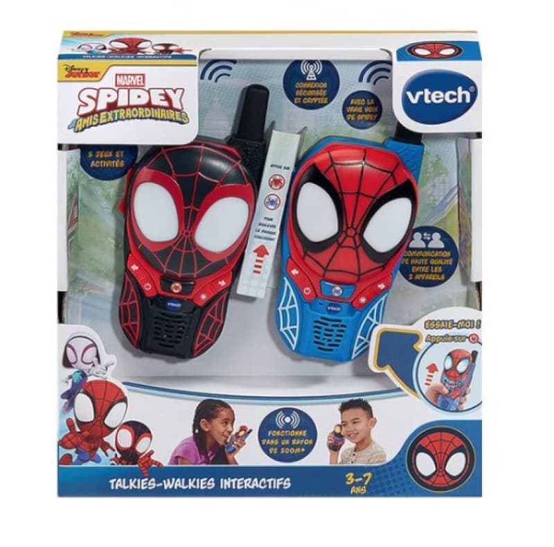 Talkies-walkies Spidey, talkie walkie vtech 25-10
