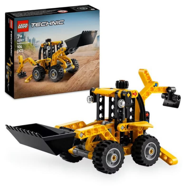 Tech 42197 Tractopelle, briques lego technic 25-10