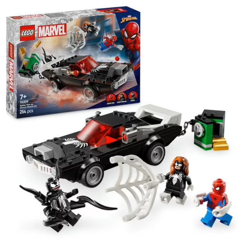 Marv 76309 Spid Vs Bolide, briques lego marvel super heroes 25-10 — vue 1 sur 2