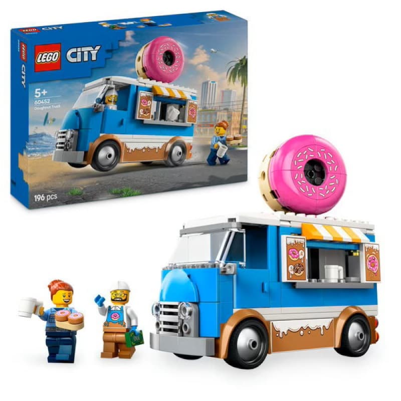 City 60452 Foodtruck Donu, briques lego city 25-10