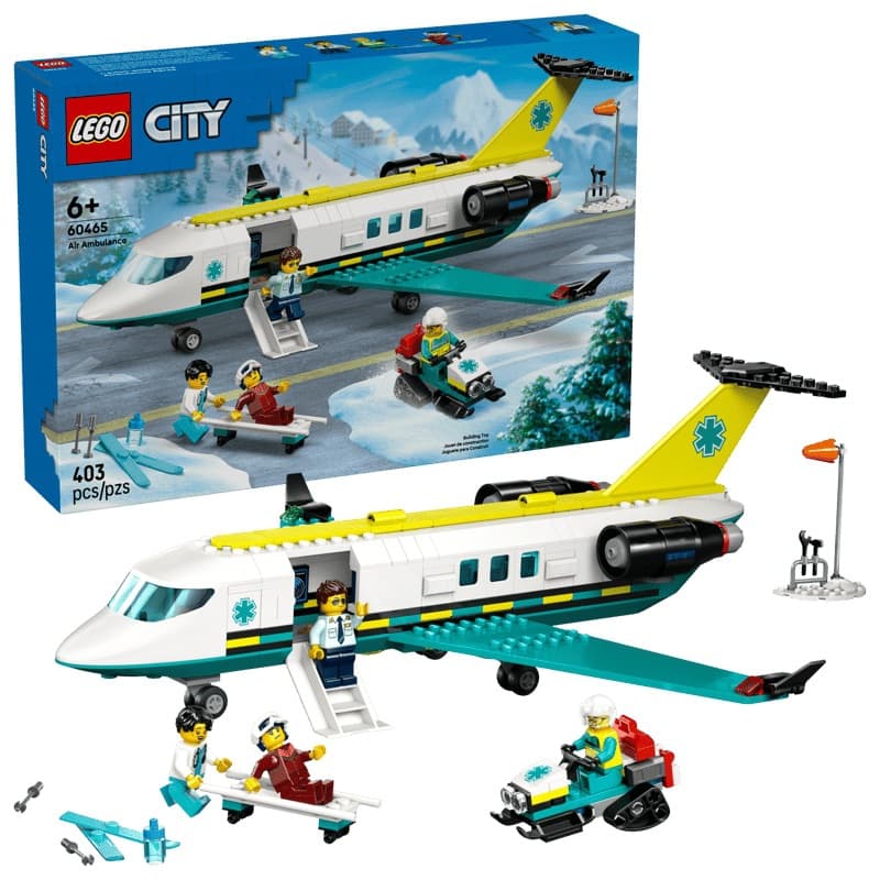 City 60465 Ambulance Seco, briques lego city 25-10