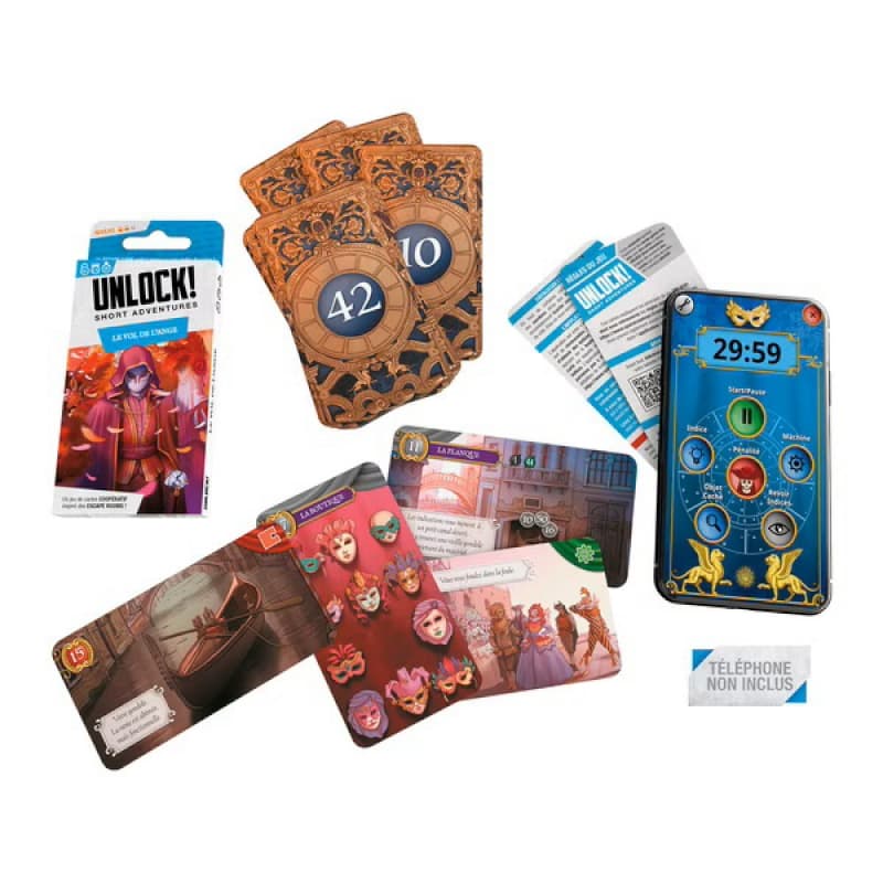 Unlock Short Vol Ange Kd, oui jeux de reflexion asmodee jeux 25-10 — vue 2 sur 2