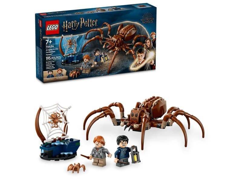 Hp 76434 Aragog Foret Int, briques lego harry potter 25-10