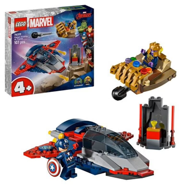 Marvel 76319 Cap Vs Thano, briques lego marvel super heroes 25-10