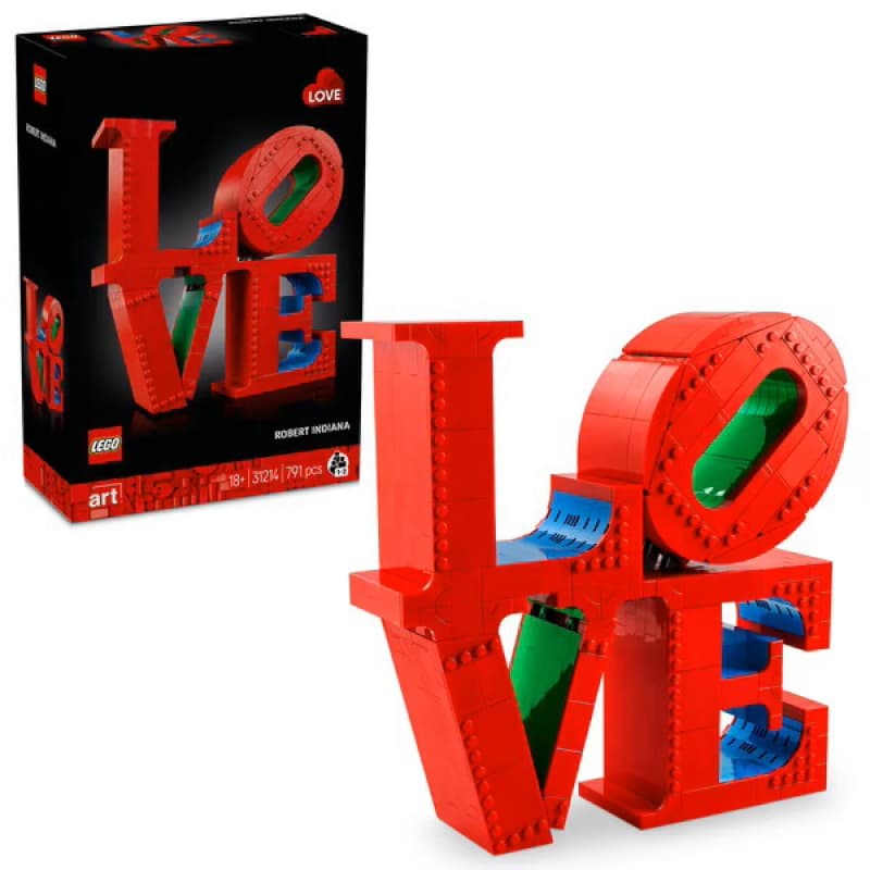 Art 31214 Love Kd, kidult briques lego art 25-10