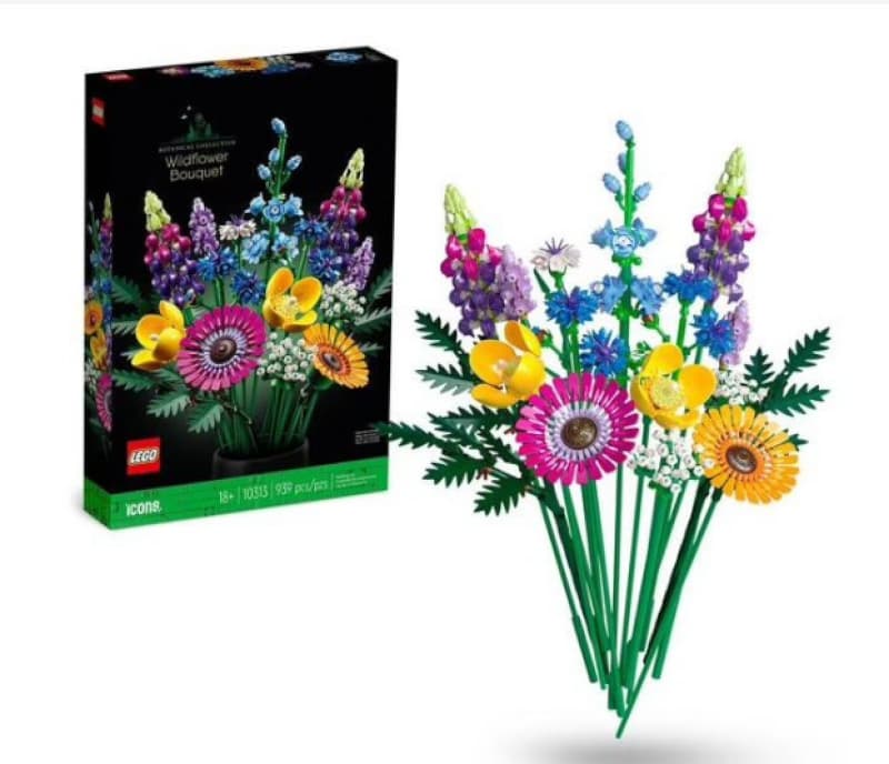 Bot 10313 Fleurs Sauva Kd, kidult briques lego botanicals 25-10
