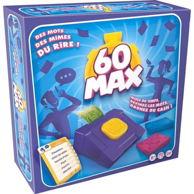 60' Max, non jeux famille asmodee jeux 25-10