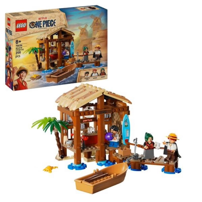 Op 75636 Bar Village Fuch, briques lego one piece 25-10