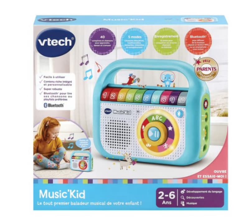 Music'kid, jeu eveil electronique vtech baby 25-10