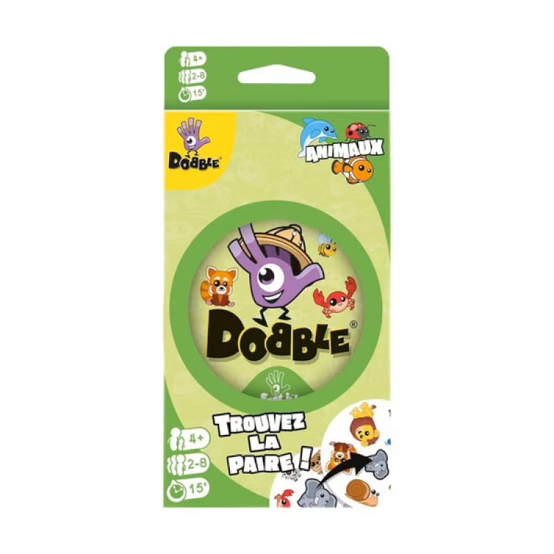 Dobble Blister Animaux, non jeux famille asmodee jeux 25-10 — vue 2 sur 2