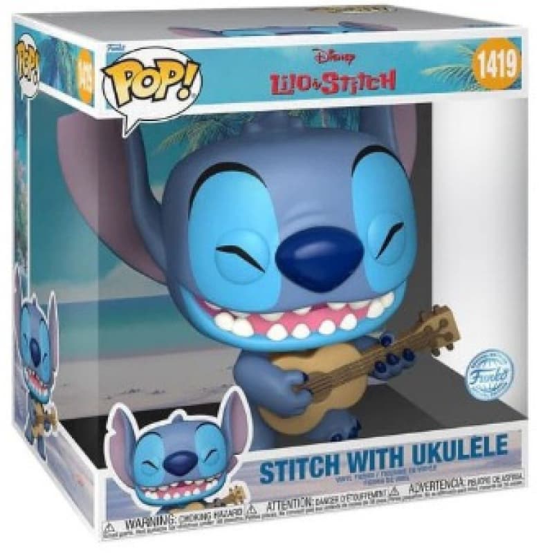 Pop Jumbo 10 Stitch U Kdc, oui corner action figures funko 25-10