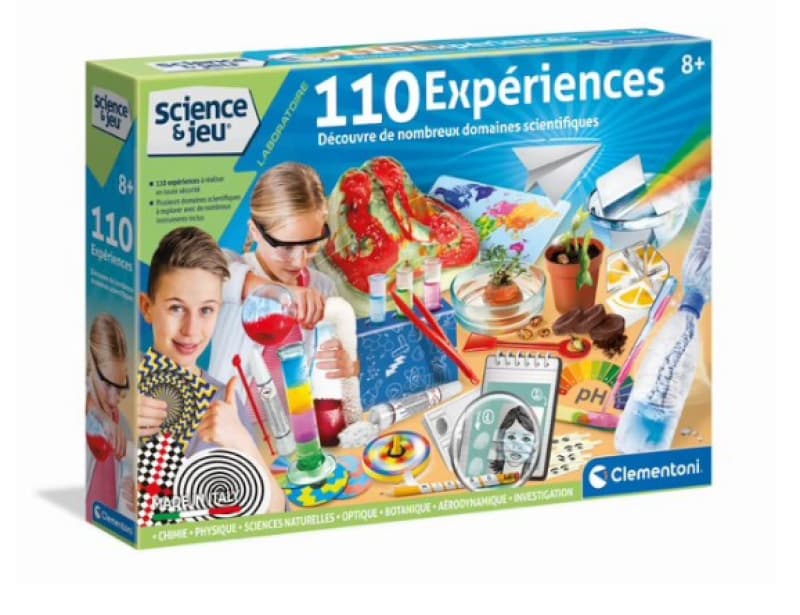 110 Experiences Mg, non scientifique clementoni 25-10 — vue 1 sur 2