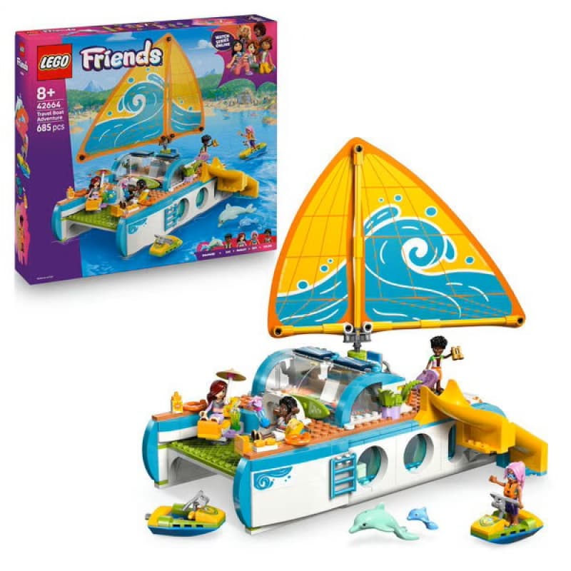 Fri 42664 Aventure Bateau, briques lego friends 25-10
