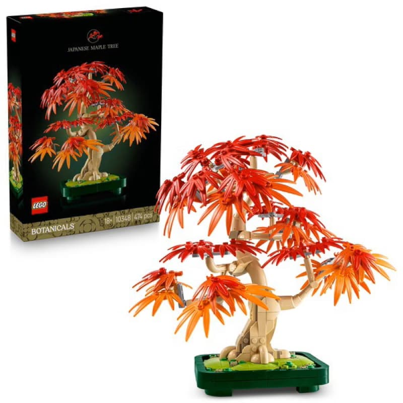 Bot 10348 Bonsai Rouge Kd, kidult briques lego botanicals 25-10