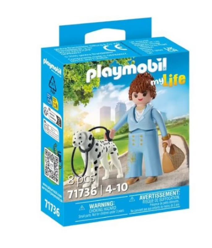 71736 Femme + Dalmatien, my life playmobil 25-10