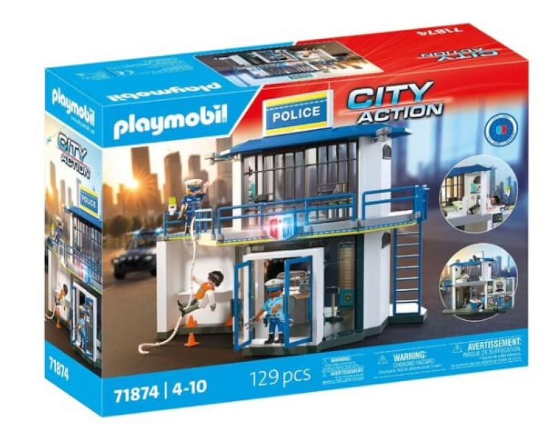 71874 le Poste de Police, action heroes playmobil 25-10