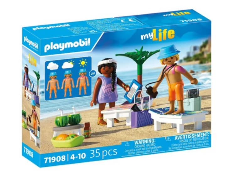71908 Couple a la Plage, my life playmobil 25-10