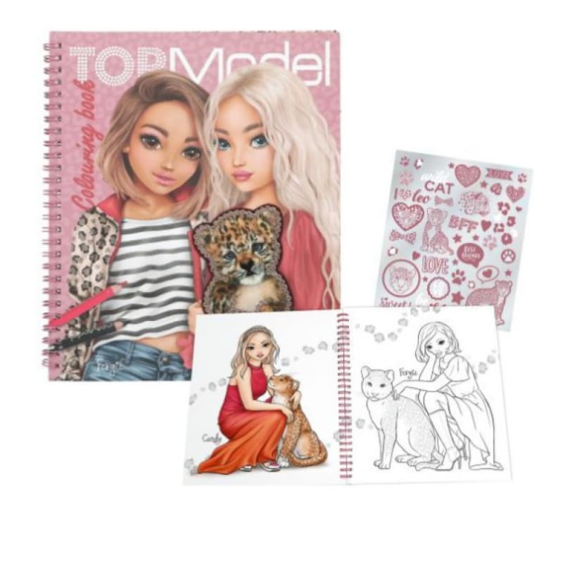 Topmodel Livre de Coloriage Leohear