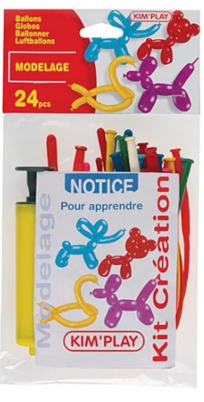 Kit 24 Ballons Modelag Mg, non ballons kimplay 25-10