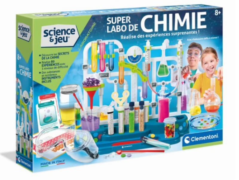 Super Labo Chimie Mg, non chimie clementoni 25-10 — vue 1 sur 2