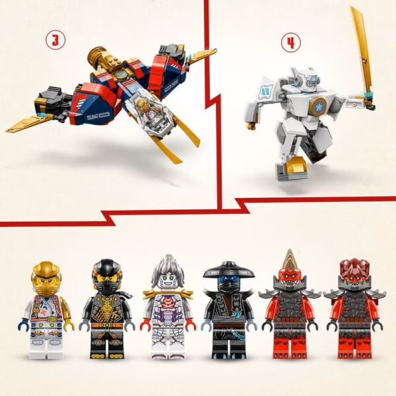 Ninj 71834 Robot Combo, briques lego ninjago 25-10 — vue 2 sur 3