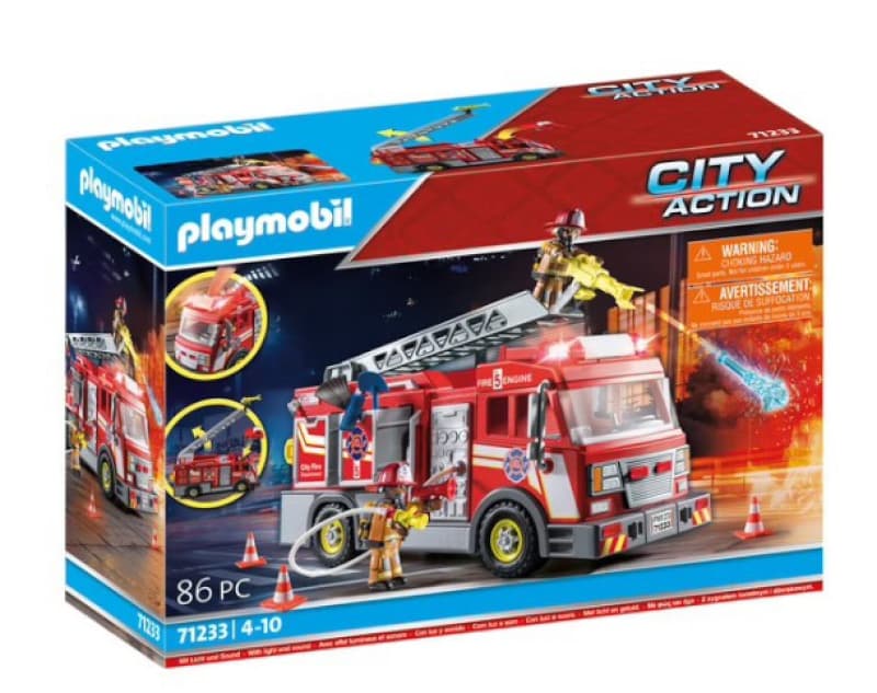 71233 Camion Pompier Gran, action heroes playmobil 25-10