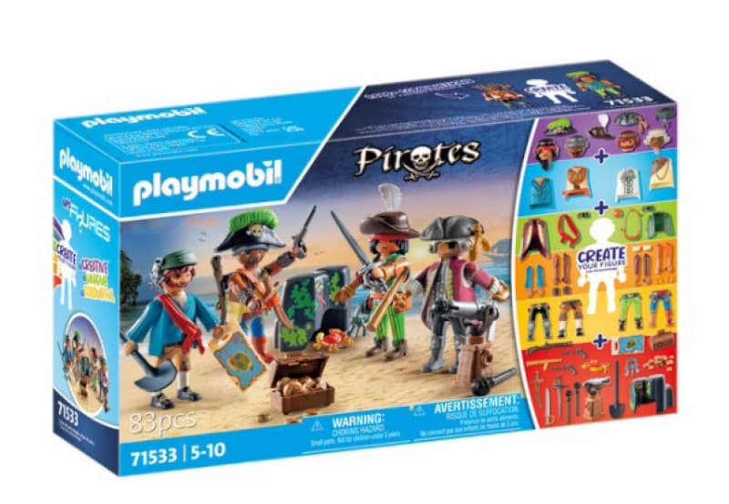 71533 My Figures : Pirate, figures playmobil 25-10
