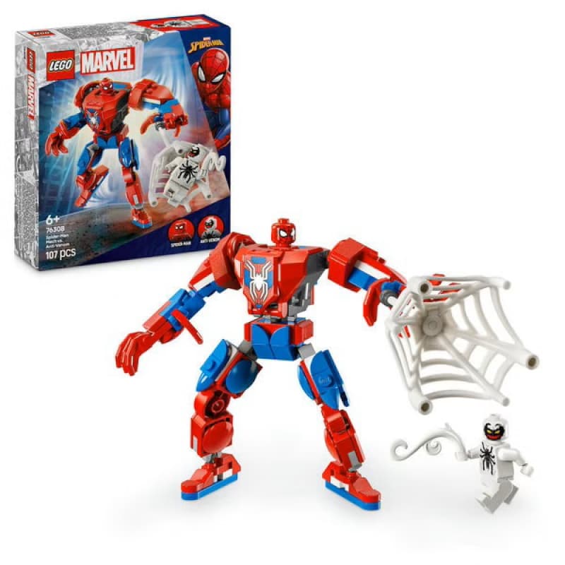 Marv 76308 Robot Spiderma, briques lego marvel super heroes 25-10
