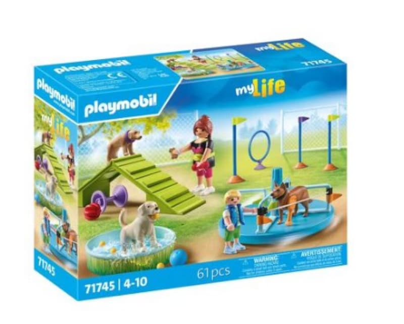 71745 Aire Jeux Chiens, my life playmobil 25-10