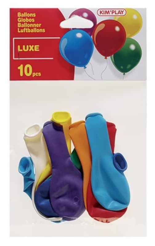 10 Ballons Joyeux Anni Mg, non ballons kimplay 25-10