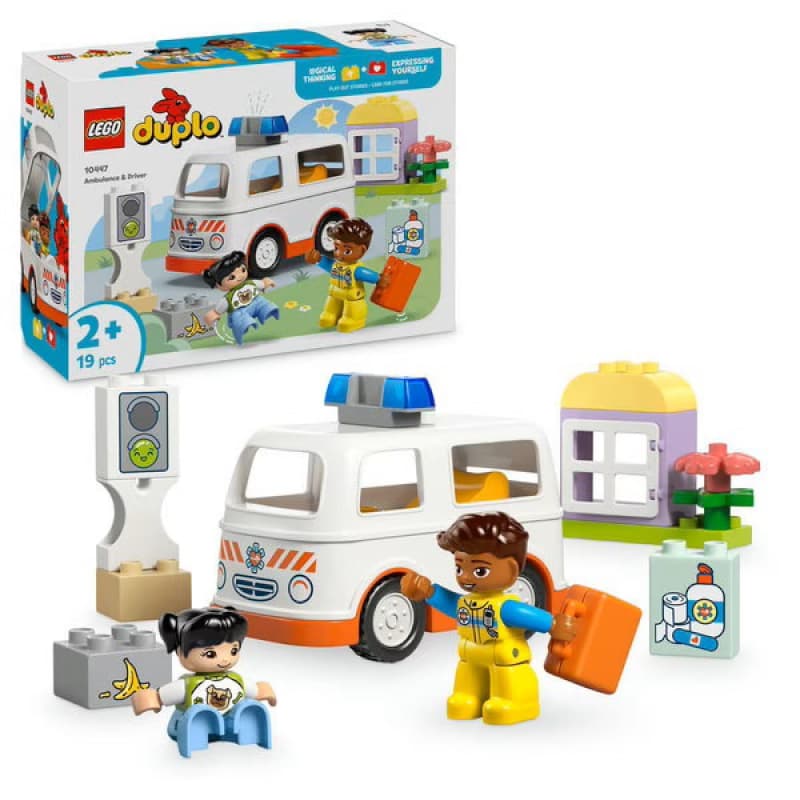 Dupl 10447 Ambulance, briques lego duplo 25-10