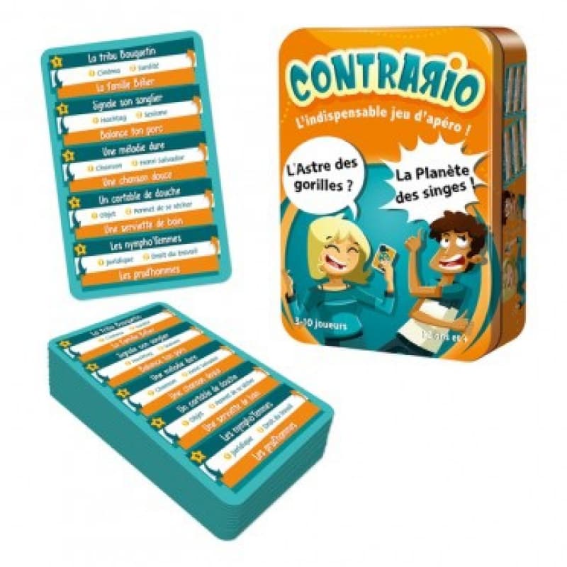 Contrario Boite Metal Kd, oui jeux king adultes asmodee jeux 25-10 — vue 2 sur 2