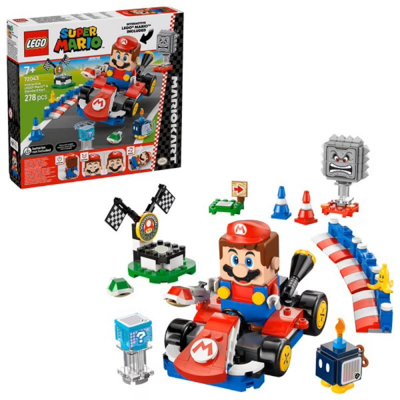 Mario 72043 Kart Interact, briques lego super mario 25-10