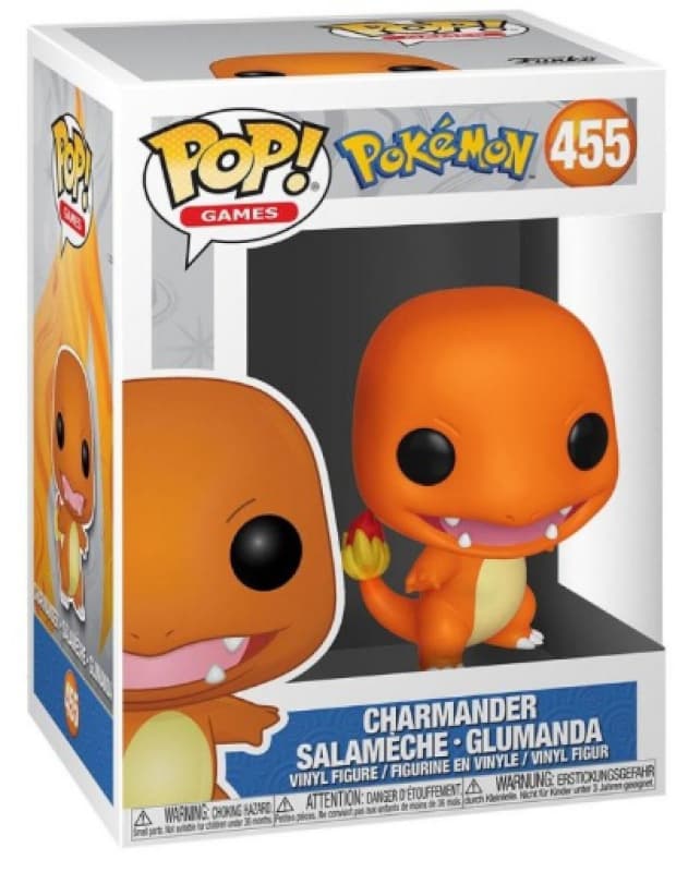Pop Pok Salameche Kdc, oui corner action figures funko 25-10