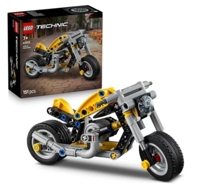 Tech 42225 Moto Jaune, lego