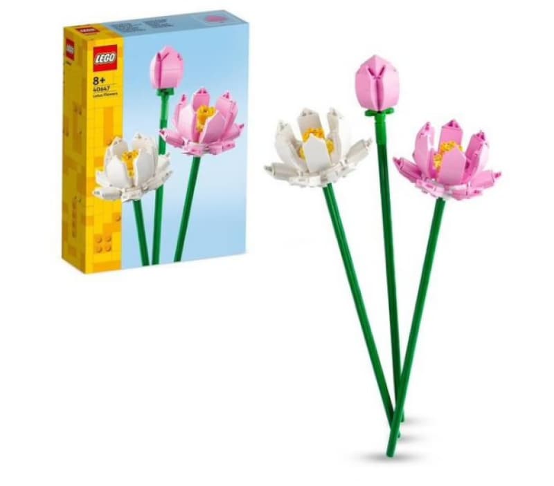 Bot 40647 Fleurs Lotus, briques lego botanicals 25-10