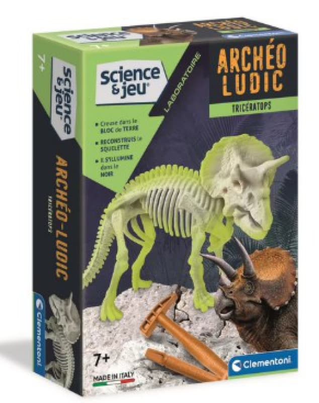 Archeo Ludic Tricerat. Mg, non scientifique clementoni 25-10 — vue 1 sur 2