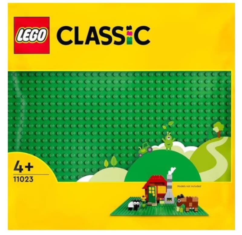 Class 11023 Plaque Verte, briques lego classic 25-10