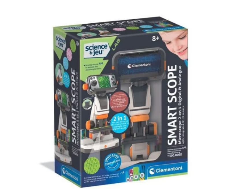 Microscope Digita Wifi Mg, clementoni — vue 2 sur 2