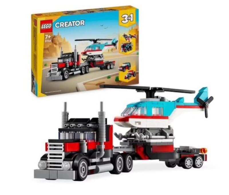 Crea 31146 Camion Remor, briques lego creator 25-10