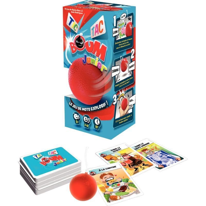Tic Tac Boum Junior New, non jeux enfants asmodee jeux 25-10