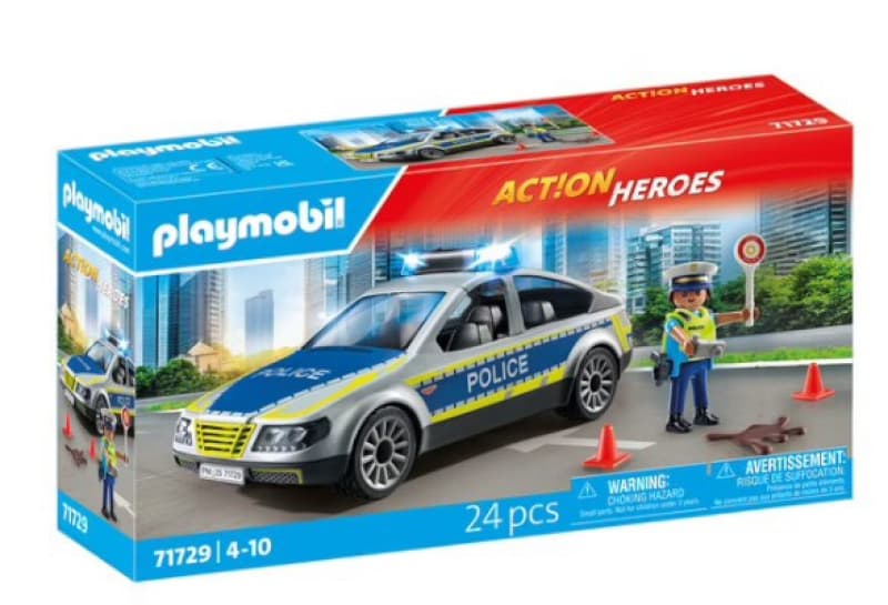 71729 Voit Police Sirene, action heroes playmobil 25-10