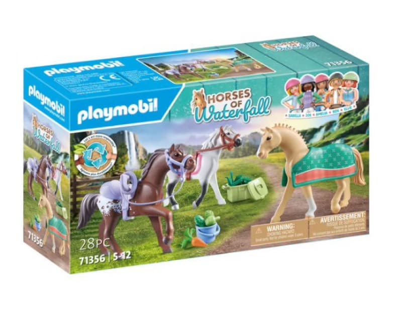 71356 3 Chevaux, equitation playmobil 25-10