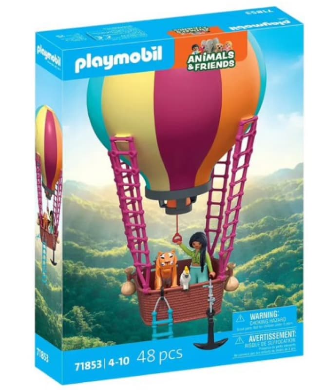 71853 Voyage Mongolfiere, my life playmobil 25-10