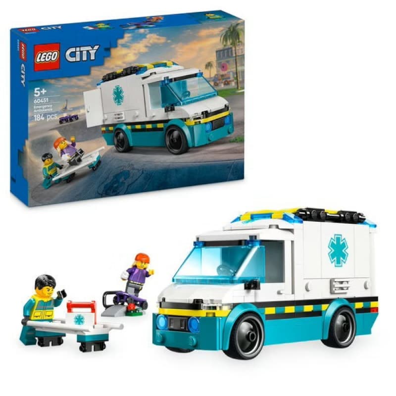 City 60451 Ambulance Sec, briques lego city 25-10